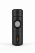 Black all-in-one portable coffee bottle
